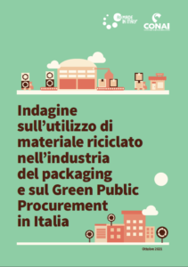 Indagine sull’utilizzo del materiale riciclato nell’industria del packaging e sul Green public procurement