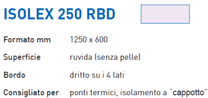 ISOLEX 250 RBD
